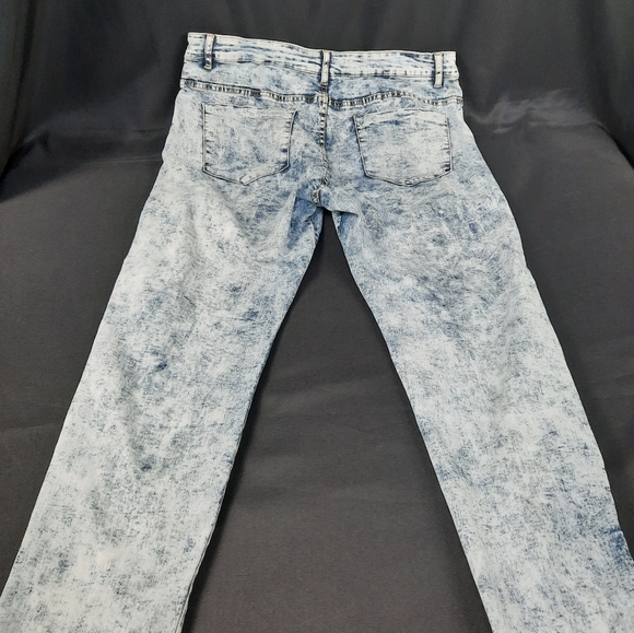 K Jordans acid washed jeans with zipper sides size 20W - Picture 7 of 7